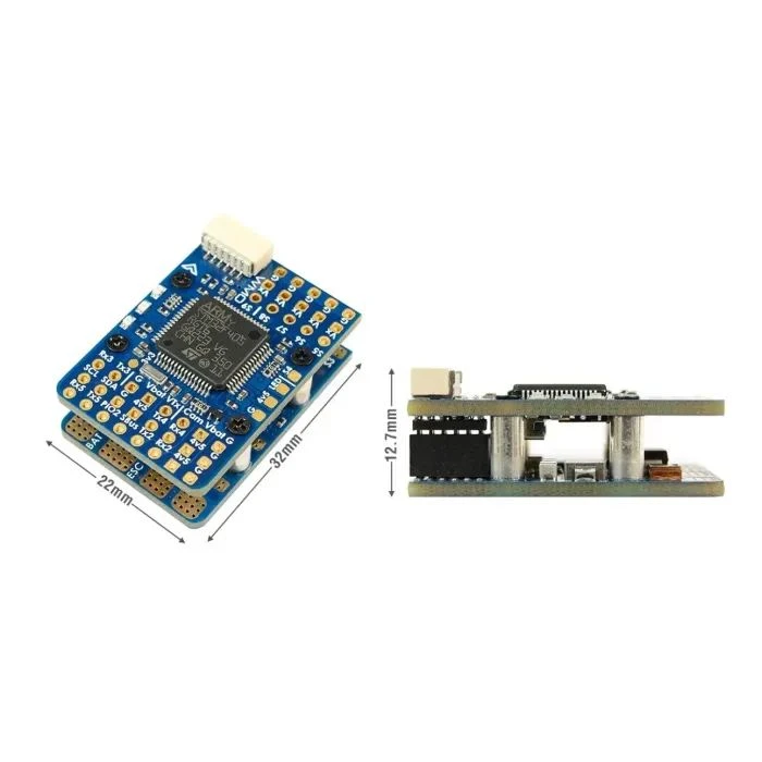 Полетный контроллер (FC) MATEK F405-WMO (UA) Процессор: STM32F405RGT6; Вес: 9 г;