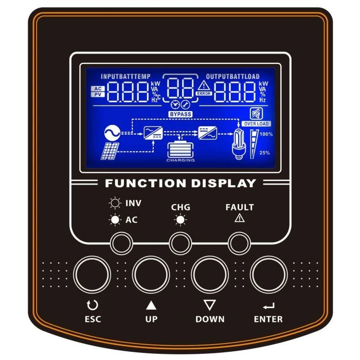 Сонячний інвертор PowerWalker 5000 PWM (10120225) (UA)