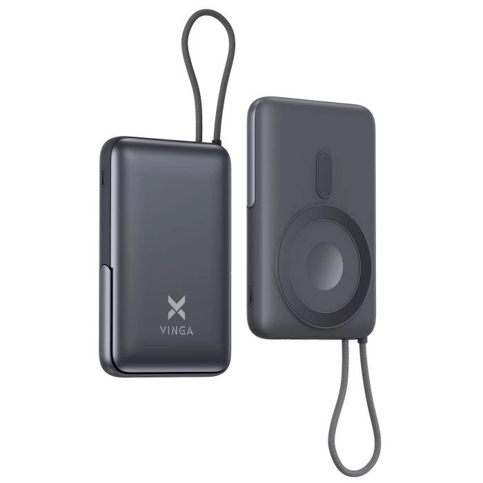 Vinga 10000 mAh 22.5W/15W/2.5W Wireless (VPBB1022WL) (UA) Ємність: 10000 mAh; Призначення: для