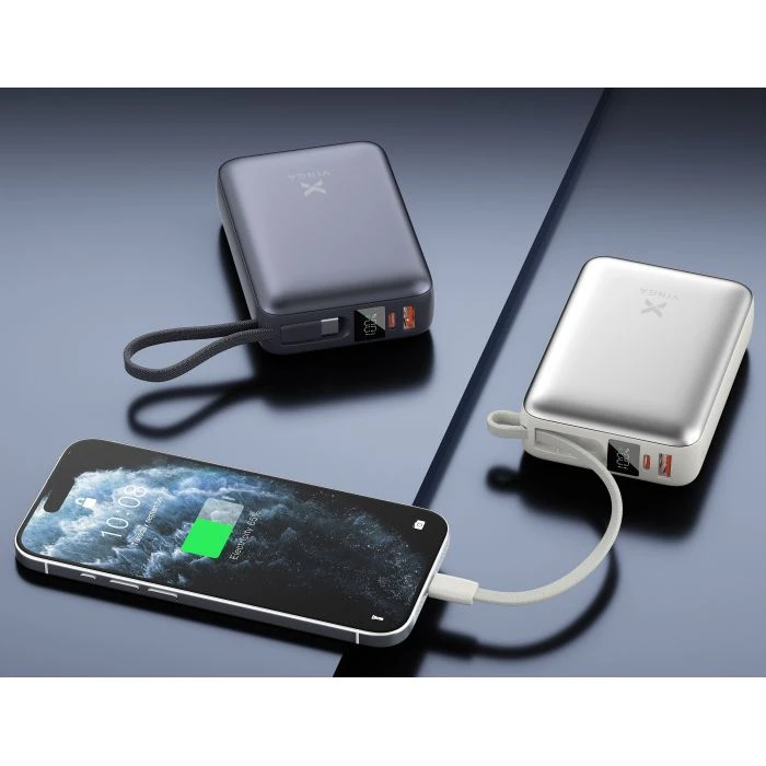 Vinga 20000 mAh 45W Display Cable (VPBB2045C) (UA)
