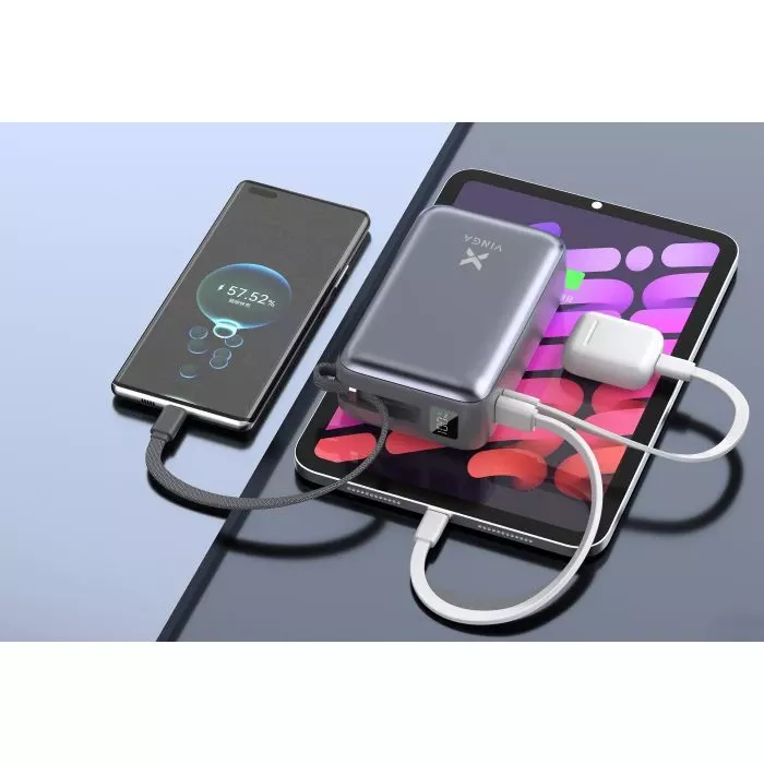 Vinga 30000 mAh 65W Display Cable (VPBB3065C) (UA)