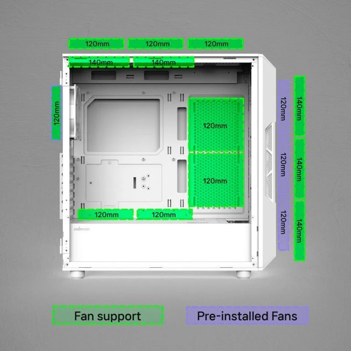 Zalman I3NEOV2WHITE (UA)