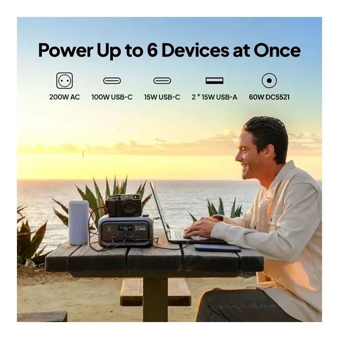 Зарядна станція BLUETTI Elite 10, 200W, 128Wh (EL10) (UA)