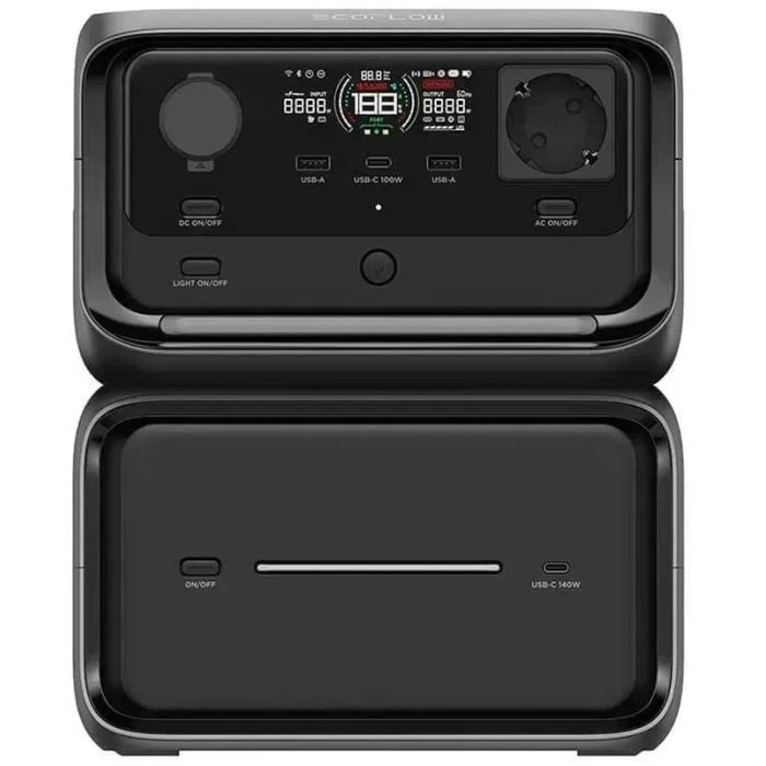 Зарядна станція EcoFlow RIVER 3 Max Plus Wireless (EFRIVER3MP-Wireless-EU-CBOX) (UA)