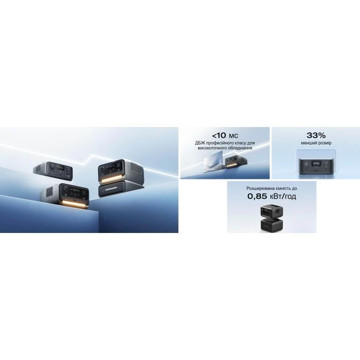 Зарядная станция EcoFlow RIVER 3 PLUS (EFRIVER3Plus-EU-CBOX) (UA)
