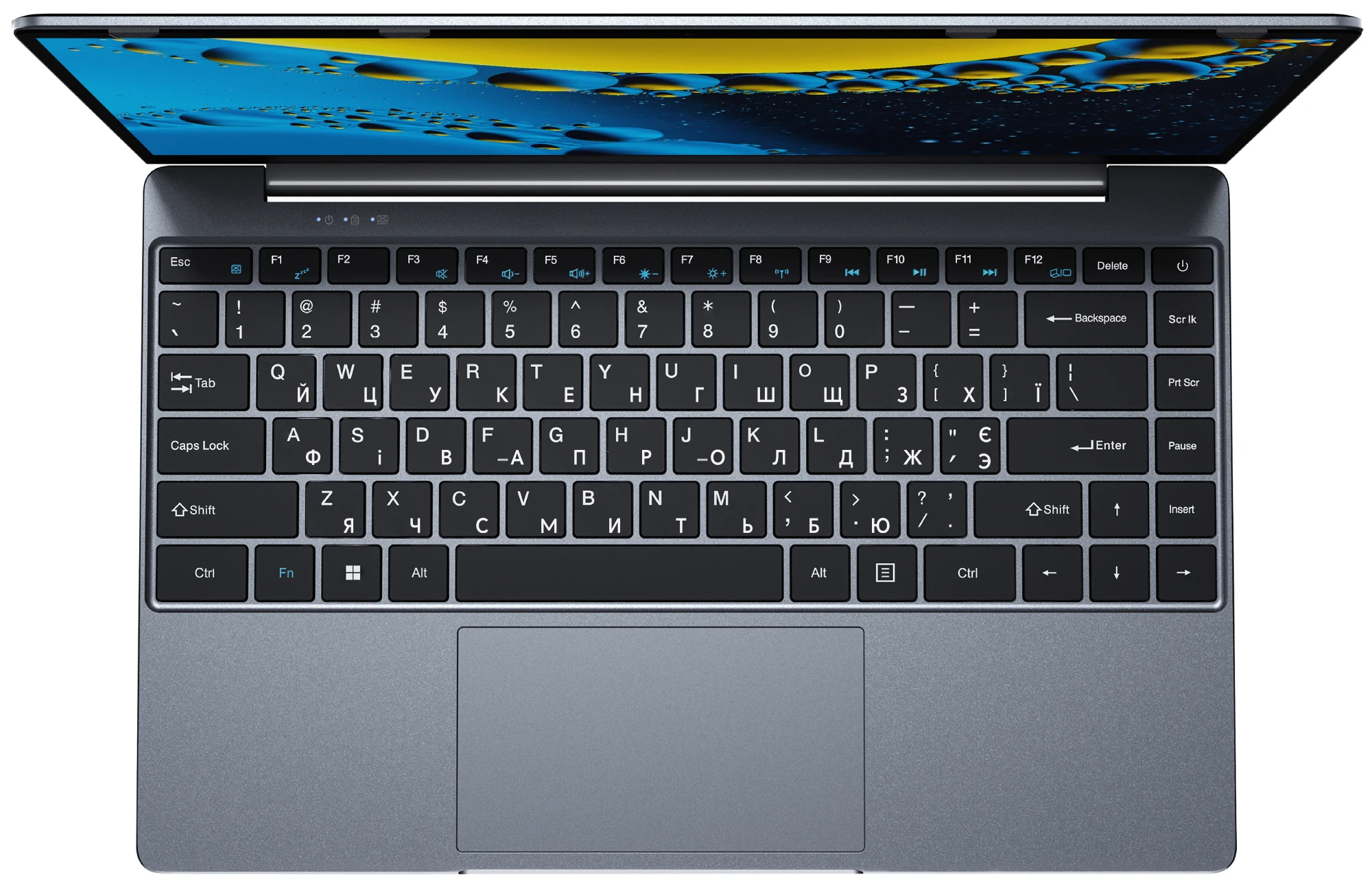 Chuwi CoreBook i3 (8/256) Win 11 (CWI575/CW-112960) Gray (UA) Діагональ екрану: 14; Роздільна