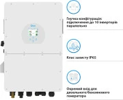 Гибридный солнечный инвертор Deye SUN-25K-SG02HP3-EU (UA)
