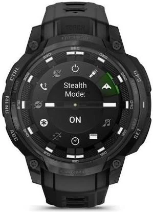 Смарт-годинники Garmin Instinct Crossover AMOLED Tactical Edition Black (010-03398-02) (UA)