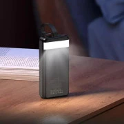 Hoco J123B Element 22.5W + PD20W with LCD and LED-lamp 30000mAh Black
