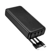 Borofone BJ79A Clever 20000mAh (with 3 cables) Black