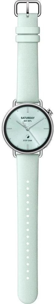 Смарт-часы Xiaomi Watch S4 41mm Fluororubber Strap Mint Green (BHR080CGL)