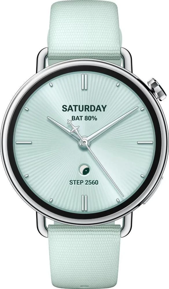 Смарт-годинники Xiaomi Watch S4 41mm Флуорорезиновий ремінець М'ятний зелений (BHR080CGL)