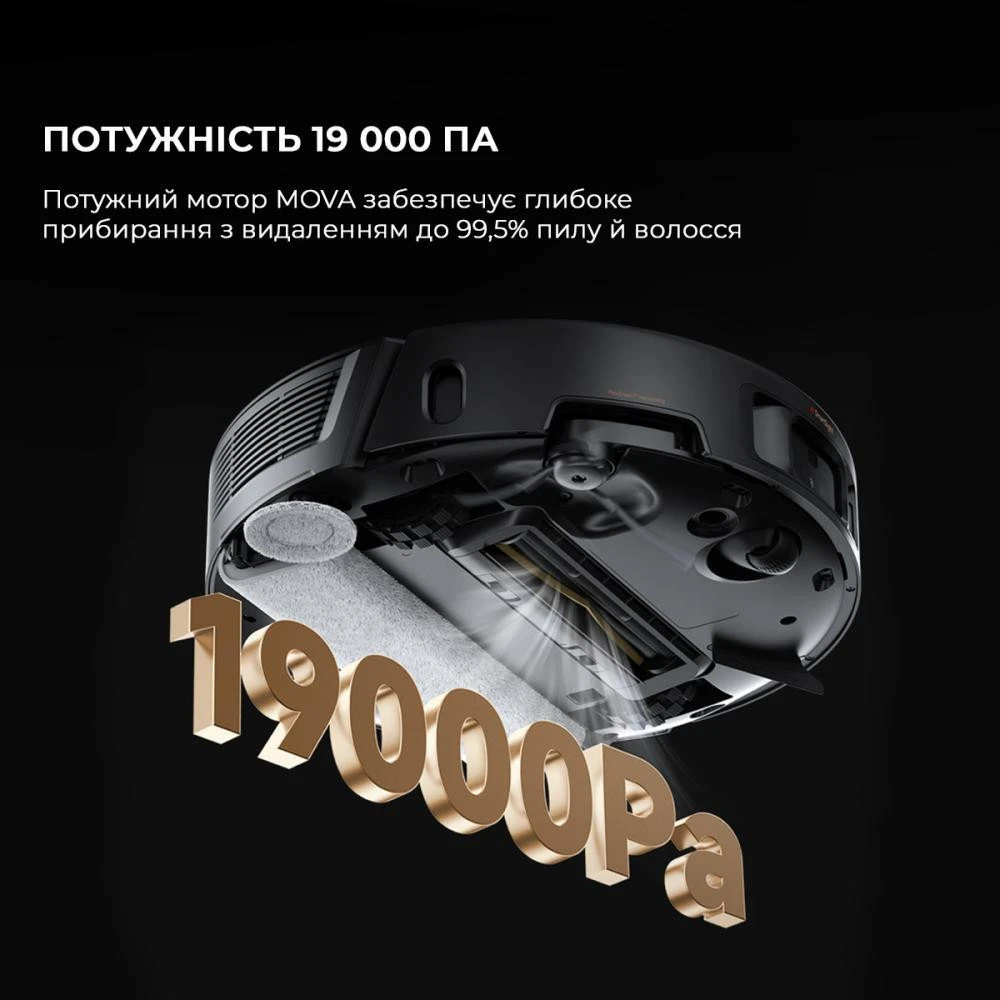 MOVA Z50 Ultra (RLZ92CE) Бренд: MOVA; Сила всасывания, Па: