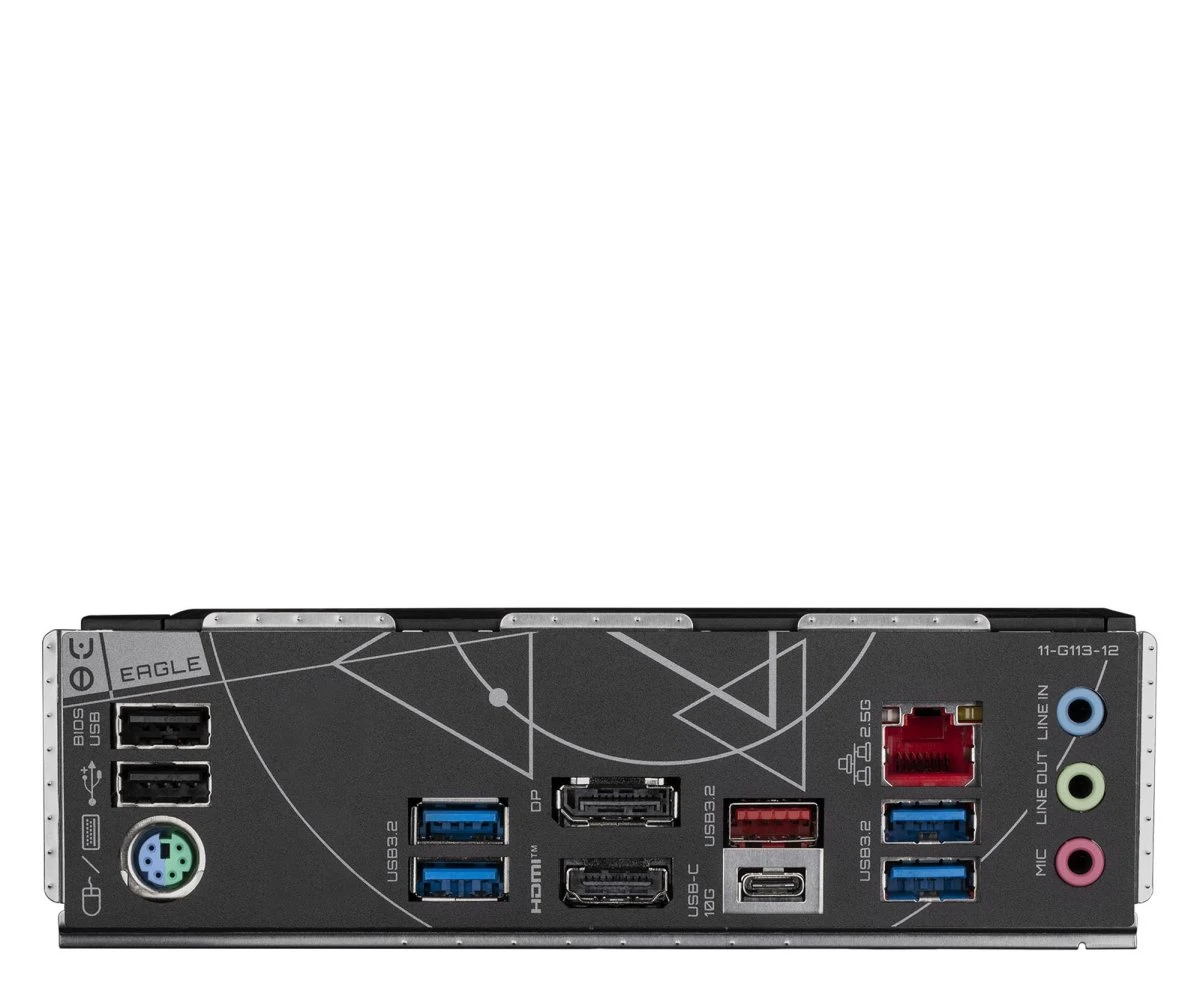 Gigabyte Z790 EAGLE EU Конструкция блока питания: 12+1+1;