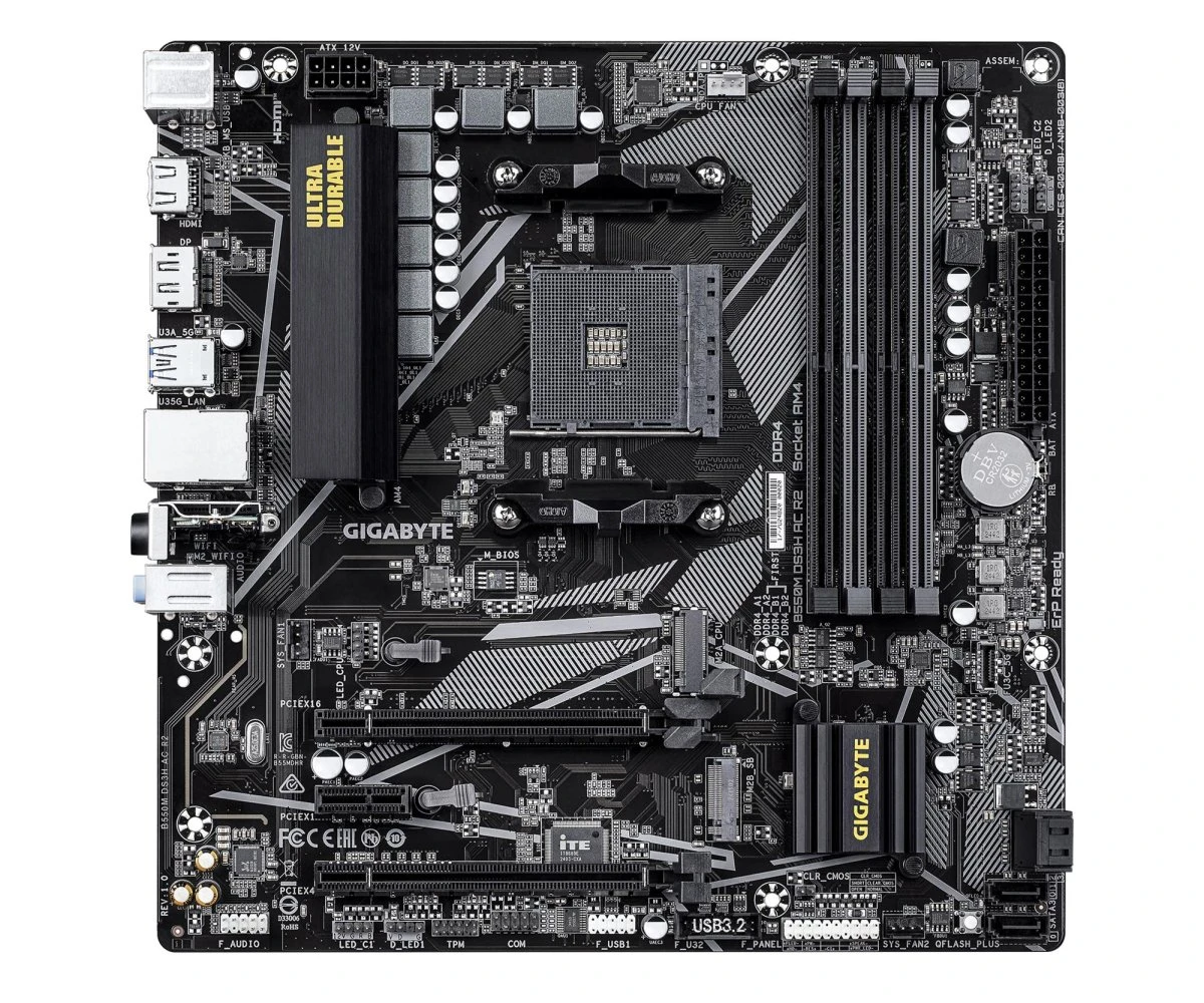 Gigabyte B550M DS3H AC R2 EU
