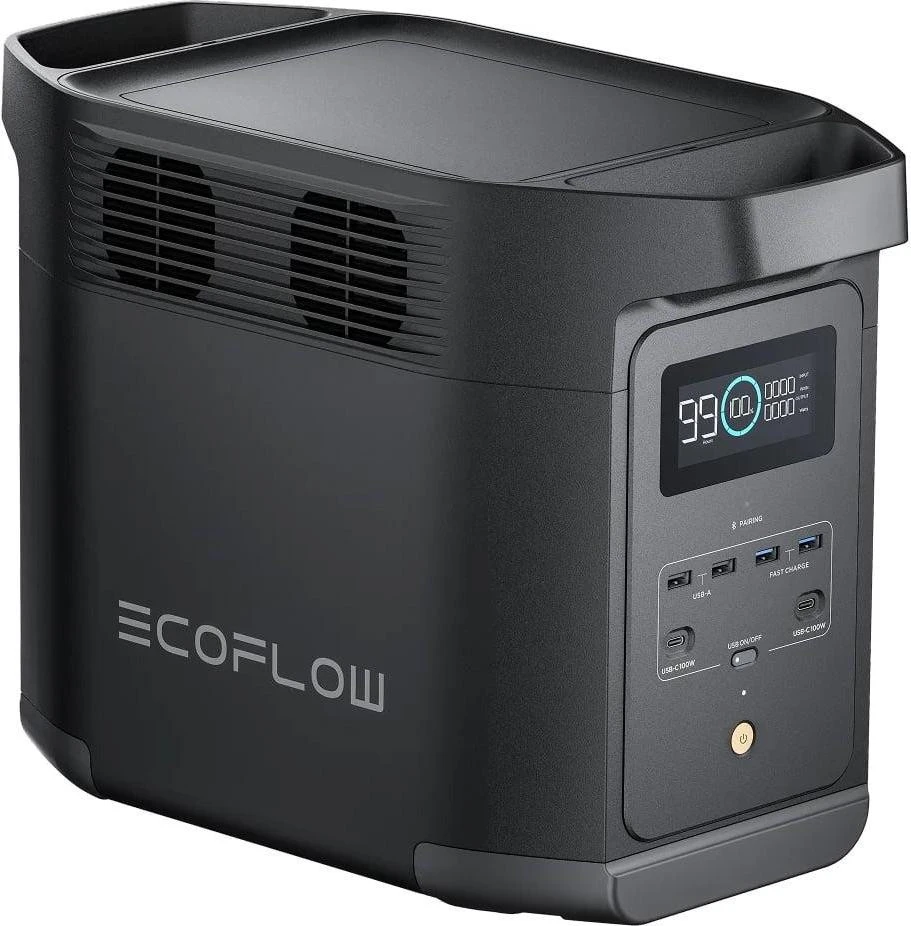 Зарядна станція EcoFlow DELTA 2 Black International version (EFE980-IN) Бренд: EcoFlow; Розетка AC 230В: 4; USB