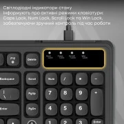 а Ajazz AF98 USB UA Black (AF98-B) (UA)