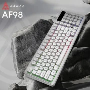 а Ajazz AF98 USB UA White (AF98-W) (UA)