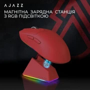а Ajazz AJ139 V2 MC Wireless/Bluetooth/USB Red (AJ139-V2-MC-R) (UA)