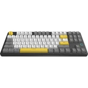 а Ajazz AK870 V2 Flying Fish Switch USB UA Black/Grey/Yellow (AK870-V2-FF-BGY) (UA)