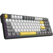 а Ajazz AK870 V2 Flying Fish Switch USB UA Black/Grey/Yellow (AK870-V2-FF-BGY) (UA)