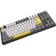 а Ajazz AK870 V2 Flying Fish Switch USB UA Black/Grey/Yellow (AK870-V2-FF-BGY) (UA)