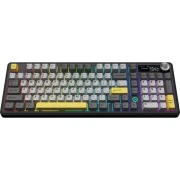 а Ajazz AK980 V2 Gift Switch V2 Wireless/Bluetooth/USB UA Black/Grey/Yellow (AK980-V2-G-BGY) (UA)