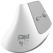 а Ajazz i300 Wireless/Bluetooth/USB White (i300-W) (UA)