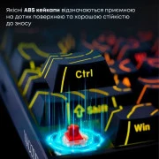 а Ajazz NK68 Red Switch USB UA Black (NK68-R-S-B) (UA)