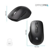 а OfficePro M265B Wireless/Bluetooth Silent Click Black (M265B) (UA)