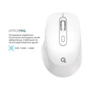 а OfficePro M265W Wireless/Bluetooth Silent Click White (M265W) (UA)