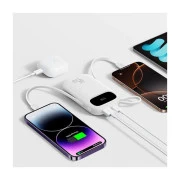 Baseus EnerFill FC31 Qpow 3 20000mAh 45W PD/3.0 QC/4.0 White (E0028D01) (UA)