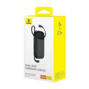Baseus Qpow2 20000mAh 22.5W PD, QC/3.0, Black (P10055002113-00) (UA)
