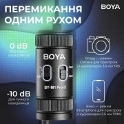 Boya BY-M1 Pro II Black (BY-M1 Pro II) (UA)