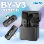 Boya BY-V3 combo Type-C/Lightning Black (BY-V3 Combo) (UA)