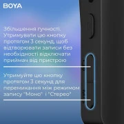 Boya BY-V35 3,5 мм/TRS Black (BY-V35) (UA)