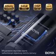 Boya K9 RGBType-C/3,5 мм Чорний (BOYA K9) (UA)