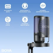 Boya K9 RGBType-C/3,5 мм Чорний (BOYA K9) (UA)