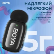Boya mini-18 3,5 мм/TRS/Type-C Black (mini-18) (UA)