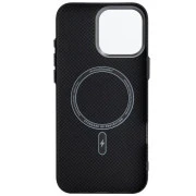 Чохол для мобільного телефону Armorstandart LikeCarbon2 MagCase Apple iPhone 15 Pro Max Kevlar Black (ARM88590) (UA)