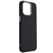 Чохол для мобільного телефону Armorstandart LikeCarbon2 MagCase Apple iPhone 15 Pro Max Kevlar Black (ARM88590) (UA)
