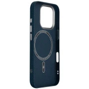 Чохол для мобільного телефону Armorstandart LikeCarbon2 MagCase Apple iPhone 16 Pro Kevlar Dark Blue (ARM88594) (UA)