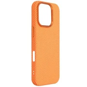 Чохол для мобільного телефона Armorstandart LikeCarbon2 MagCase Apple iPhone 16 Pro Kevlar Orange (ARM88596) (UA)
