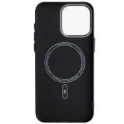 Чохол для мобільного телефона Armorstandart LikeCarbon2 MagCase Apple iPhone 16 Pro Max Kevlar Black (ARM88382) (UA)