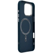 Чохол для мобільного телефону Armorstandart LikeCarbon2 MagCase Apple iPhone 16 Pro Max Kevlar Dark Blue (ARM88593) (UA)
