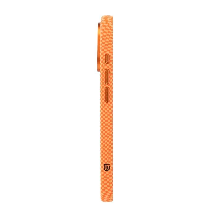 Чехол для мобильного телефона Armorstandart LikeCarbon2 MagCase Apple iPhone 16 Pro Max Kevlar Orange (ARM88595) (UA)