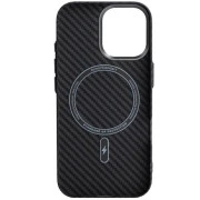 Чохол для мобільного телефону Armorstandart LikeCarbon2 MagCase Apple iPhone 17 Carbon Black (ARM86257) (UA)