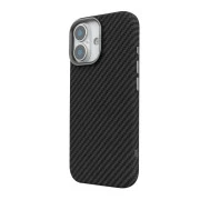 Чохол для мобільного телефону Armorstandart LikeCarbon2 MagCase Apple iPhone 17 Carbon Black (ARM86257) (UA)