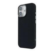 Чохол для мобільного телефону Armorstandart LikeCarbon2 MagCase Apple iPhone 17 Kevlar Black (ARM88379) (UA)