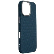 Чохол для мобільного телефону Armorstandart LikeCarbon2 MagCase Apple iPhone 17 Kevlar Dark Blue (ARM88613) (UA)